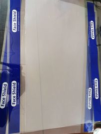 Double Sided Face Shield Material Anti Fog Clear Pet Sheet Anti Chemical Corrosion