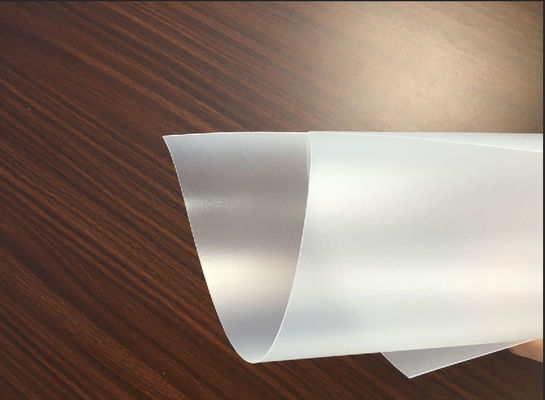 पारभासी मैट पालतू प्लास्टिक शीट, कठोर एपेट फिल्म 950 मिमी मैक्स चौड़ाई